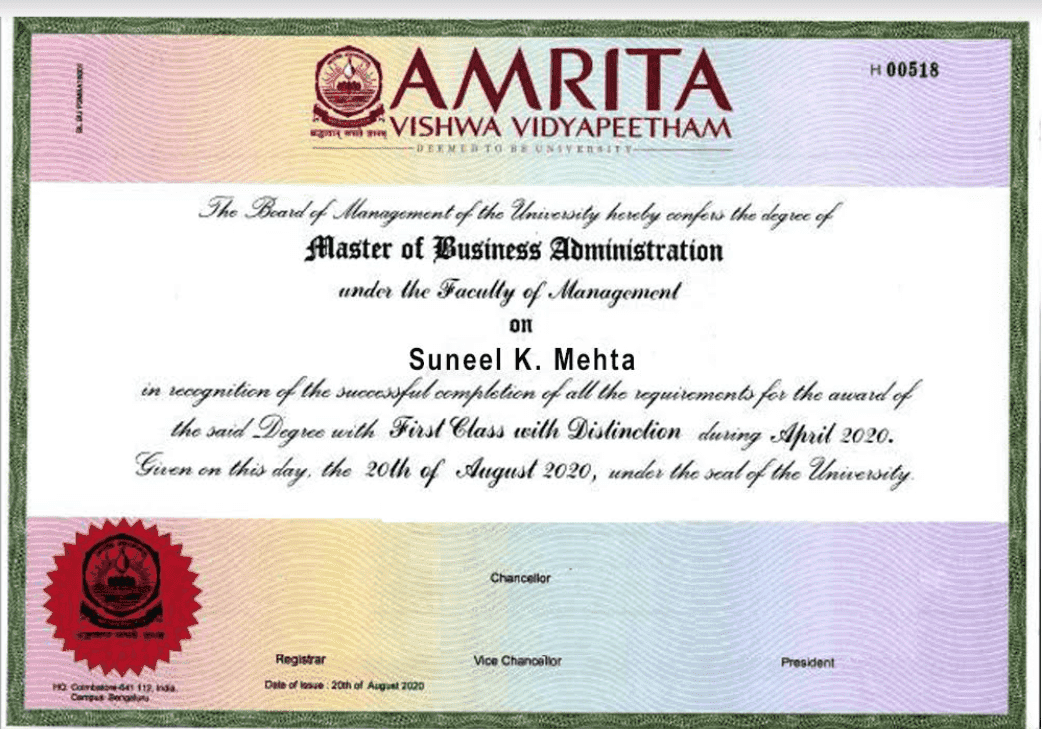 Certification Image